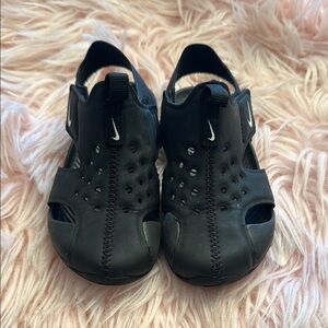 Nike Kids Black Sandals